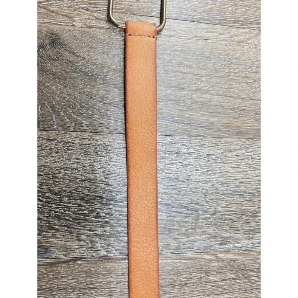 NEW - Free People Full Grain Cow Leather Hip Waist Belt Brown ALL Sizes S/M/L/XL
